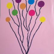 Les ballons de toutes les couleurs